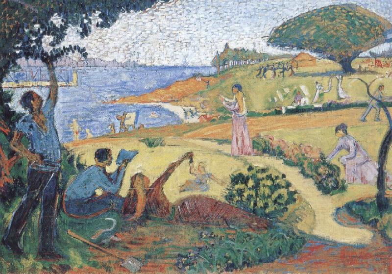 Paul Signac sketch for France oil painting art